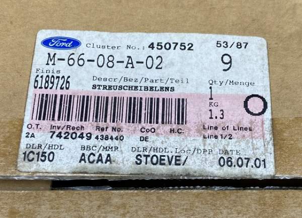 Ford Scorpio Streuscheibe Scheinwerfer 6189726 Links